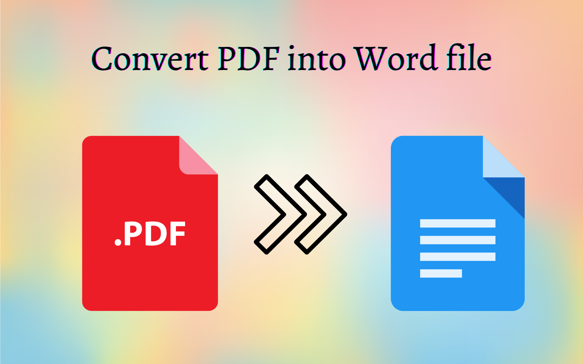 Convert PDF to Word - NoCodePdf